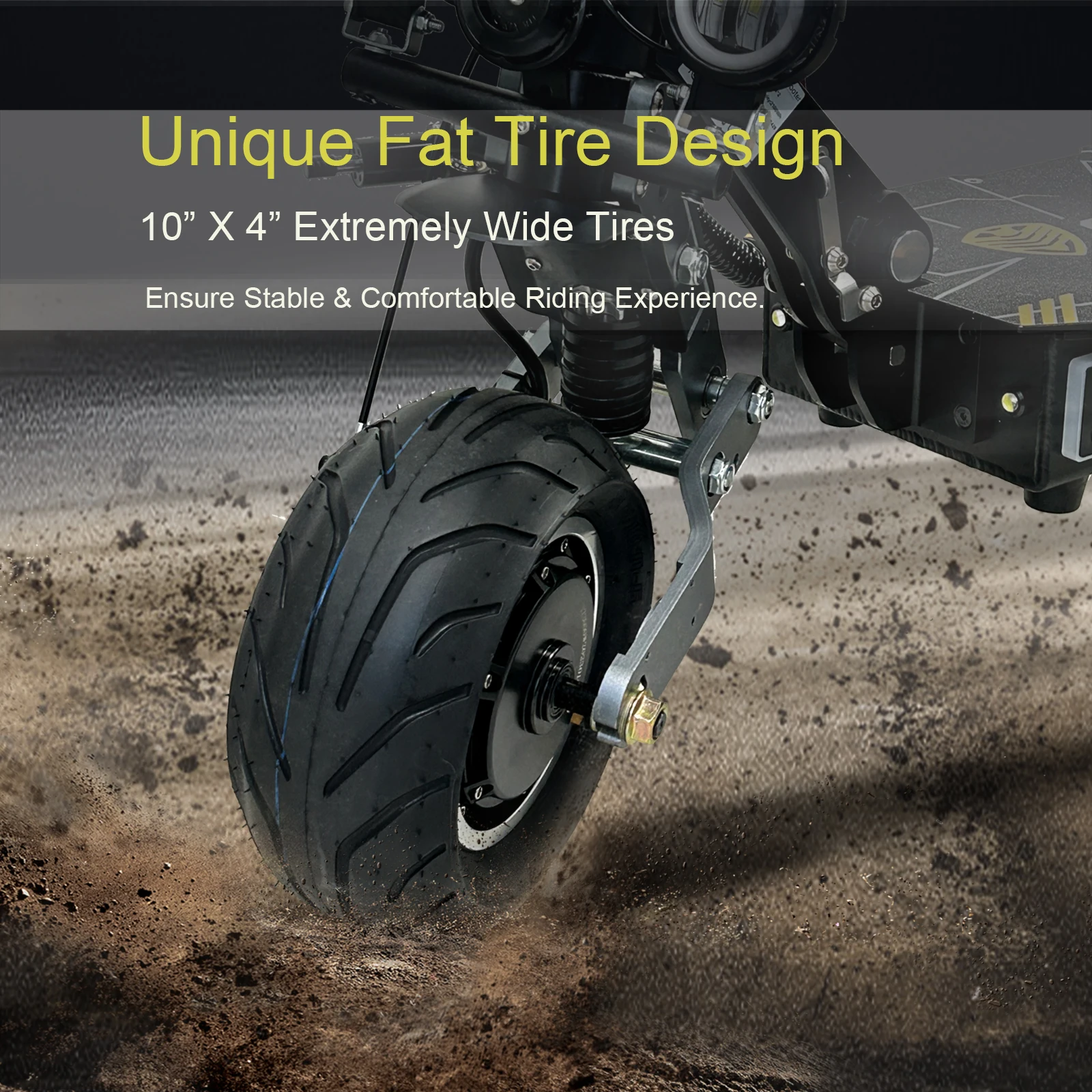 Trotineta Electrica GooBee ZO01 Pro 6000W Dual Motor 60V Fat Tire 200kg [2]