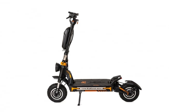 Trotineta electrica de teren KuKirin G4 Max, 2 motoare de 1600W, autonomie max 95 km, viteza maxima 86 km/h [19]