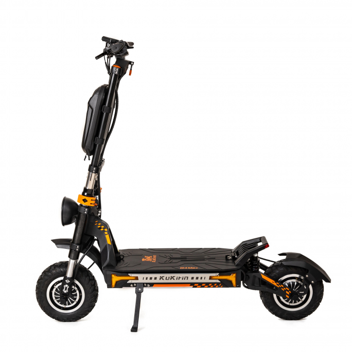 Trotineta electrica de teren KuKirin G4 Max, 2 motoare de 1600W, autonomie max 95 km, viteza maxima 86 km/h [8]