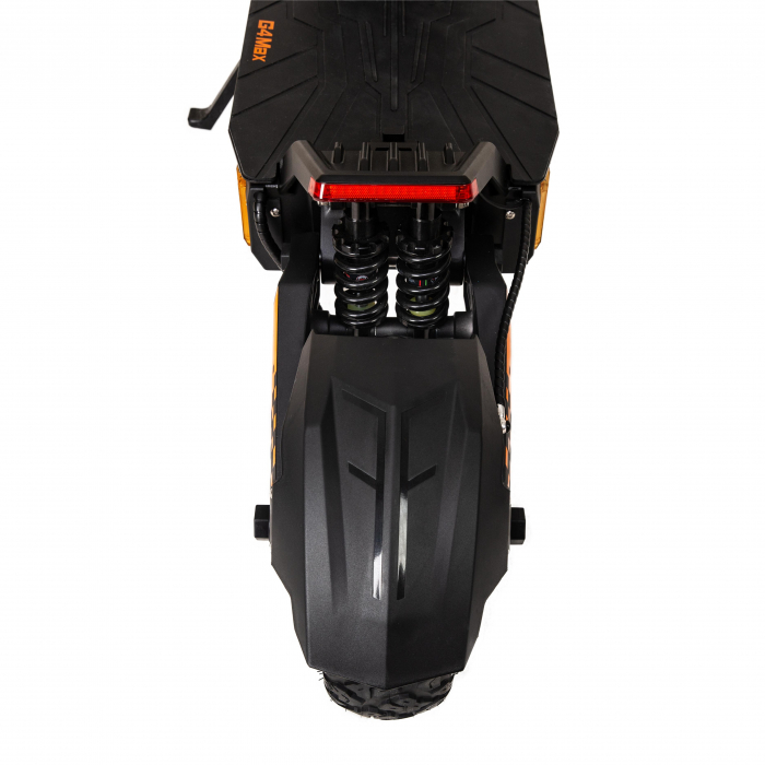 Trotineta electrica de teren KuKirin G4 Max, 2 motoare de 1600W, autonomie max 95 km, viteza maxima 86 km/h [11]