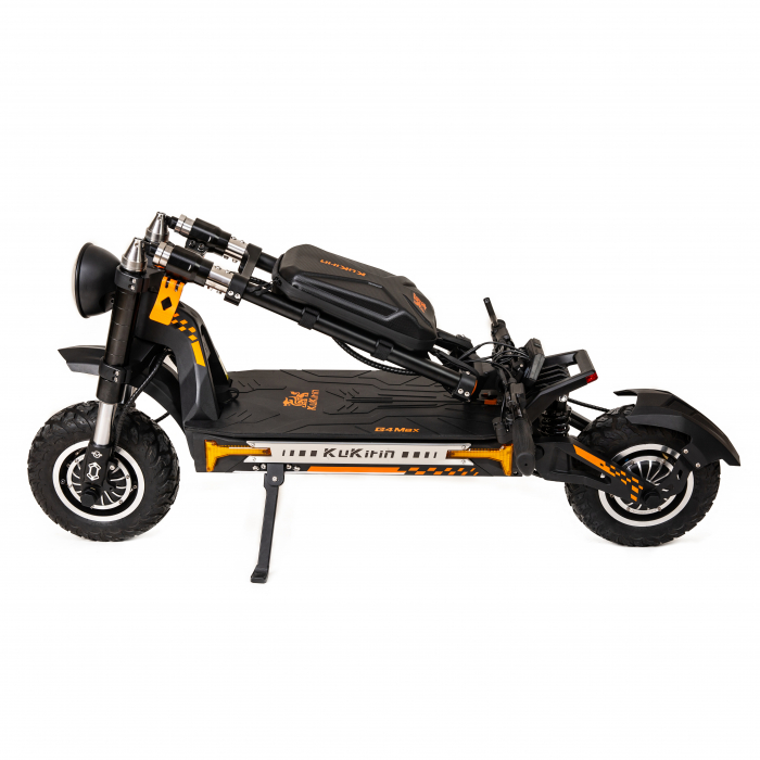Trotineta electrica de teren KuKirin G4 Max, 2 motoare de 1600W, autonomie max 95 km, viteza maxima 86 km/h [7]
