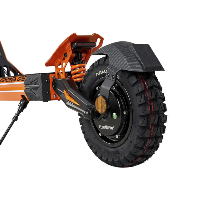Trotineta electrica Ecoxtrem M41 Armored ONE DGT 1000W 48V 18Ah Portocaliu [2]