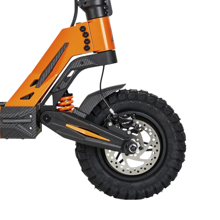 Trotineta electrica Ecoxtrem M41 Armored ONE DGT 1000W 48V 18Ah Portocaliu [3]