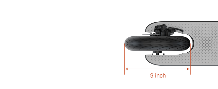 Trotinetă Electrică ES10 300W cu NFC și App Control – Roți Pneumatice 9 Inch [13]