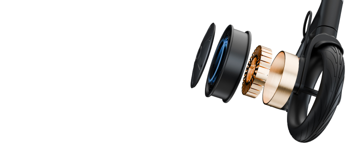 Trotinetă Electrică ES10 300W cu NFC și App Control – Roți Pneumatice 9 Inch [17]