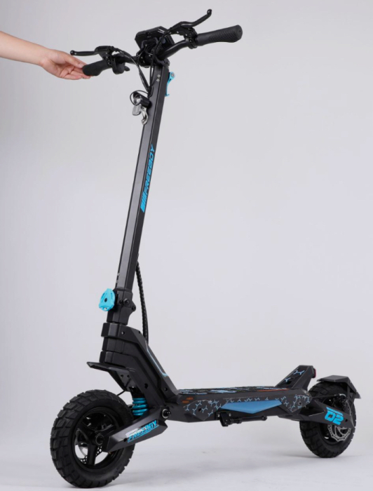 Trotineta electrica Freezway G2 1200W cu roti tubeless de 10 inch [2]