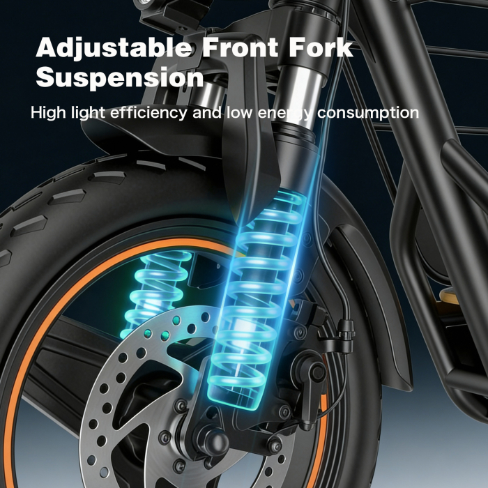 Trotinetă Electrică H14 600W cu Roți Pneumatice 14 Inch și Coș Frontal [13]