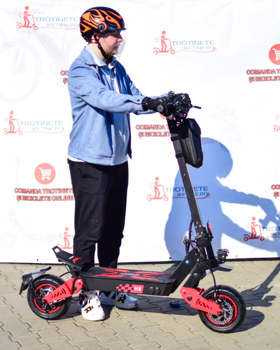 Trotineta electrică H8 6000W 60V 28Ah – Trotinete-Ieftine.ro [17]