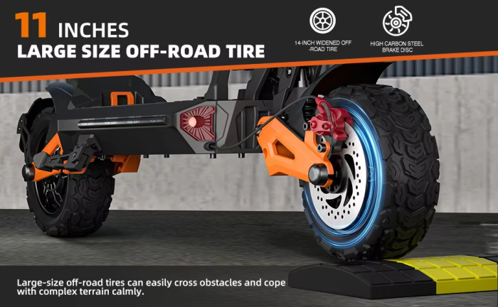 Trotinetă electrică H9 Dual Motor 6000W [9]