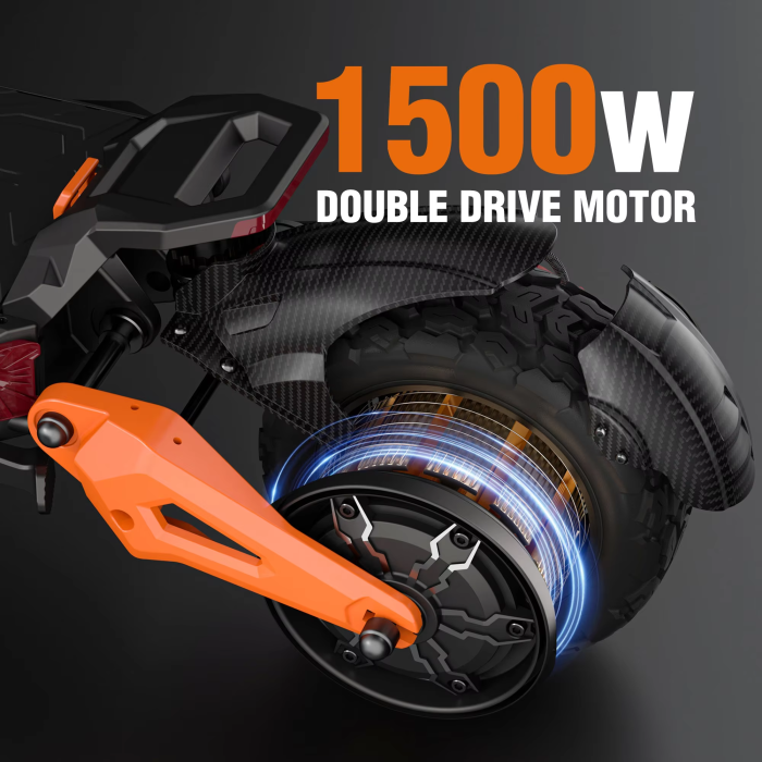 Trotinetă electrică H9 Dual Motor 6000W [15]