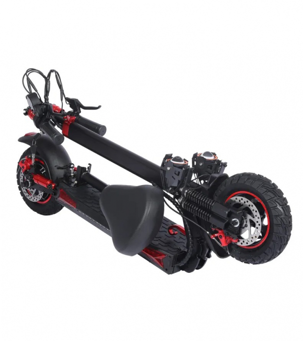Trotineta electrica J11 Max 1200W, 48V 18Ah, 50 km/h, roti off-road 11 inch [2]