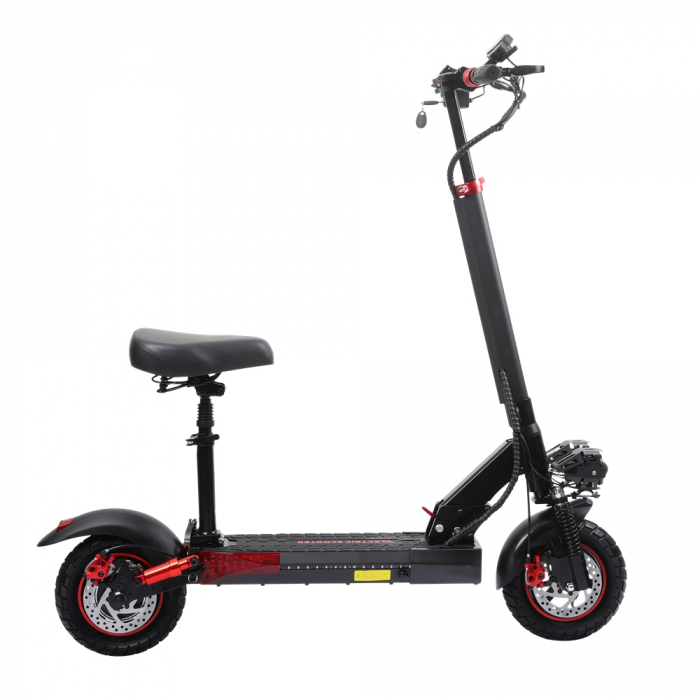 Trotineta Electrica J01, 800W, 50 Km/h, 10inch off road, 48v 15ah, 60 Km [5]