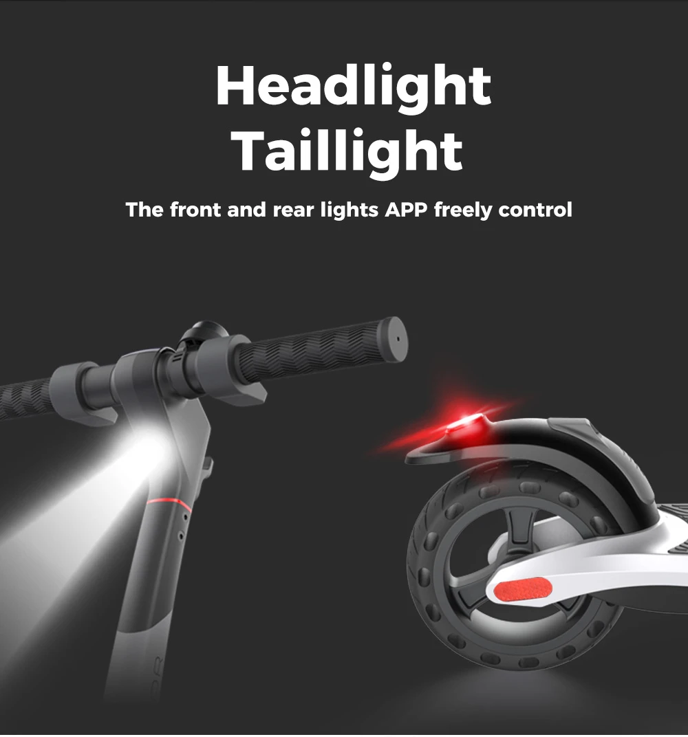 Trotinetă electrică JOYOR A5 cu baterie dublă și aplicație Bluetooth [10]