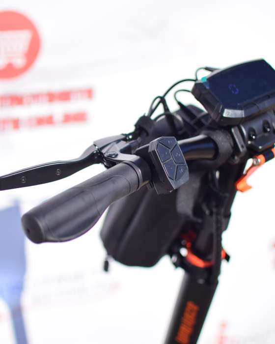 Trotinetă Electrică Kamikaze K1 Max 2x1000W 52V 20Ah 10” Negru-Portocaliu [20]