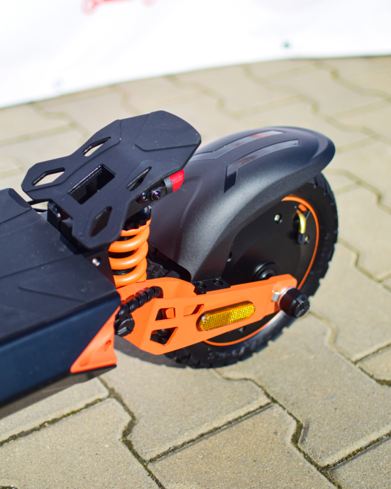 Trotinetă Electrică Kamikaze K1 Max 2x1000W 52V 20Ah 10” Negru-Portocaliu [15]