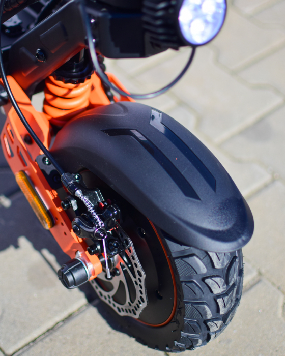 Trotinetă Electrică Kamikaze K1 Max 2x1000W 52V 20Ah 10” Negru-Portocaliu [12]