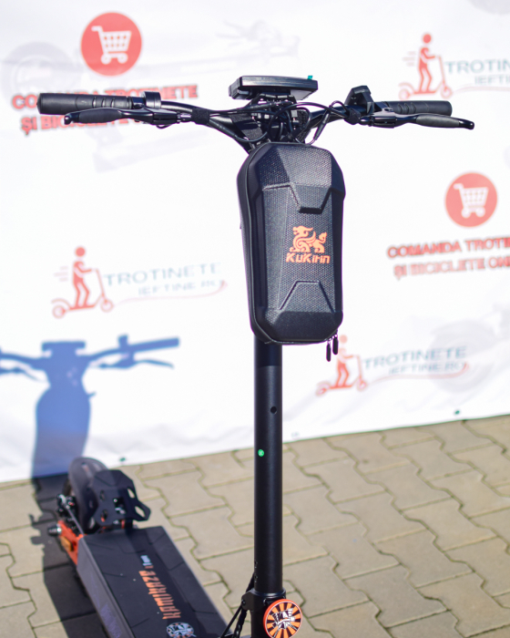 Trotinetă Electrică Kamikaze K1 Max 2x1000W 52V 20Ah 10” Negru-Portocaliu [10]