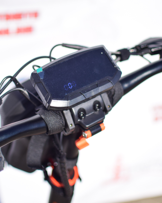 Trotinetă Electrică Kamikaze K1 Max 2x1000W 52V 20Ah 10” Negru-Portocaliu [22]