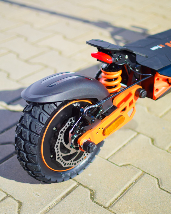 Trotinetă Electrică Kamikaze K1 Max 2x1000W 52V 20Ah 10” Negru-Portocaliu [19]