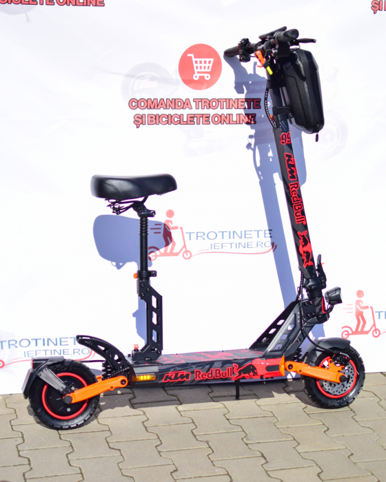 Trotineta Electrica KUGOO KIRIN G2 PRO, Viteza pana la 45km/h, Autonomie 55Km, Motor 600W, 48V 15Ah [9]