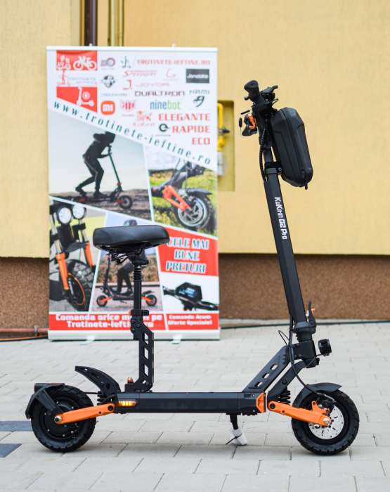 Trotineta Electrica KUGOO KIRIN G2 PRO, Viteza pana la 45km/h, Autonomie 55Km, Motor 600W, 48V 15Ah [6]