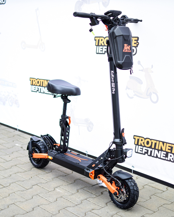 Trotineta Electrica KUGOO KIRIN G2 PRO, Viteza pana la 45km/h, Autonomie 55Km, Motor 600W, 48V 15Ah [9]