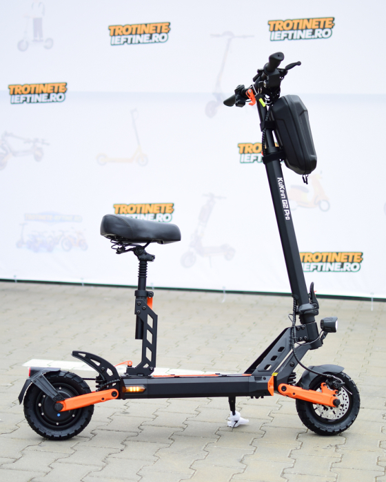 Trotineta Electrica KUGOO KIRIN G2 PRO, Viteza pana la 45km/h, Autonomie 55Km, Motor 600W, 48V 15Ah [14]