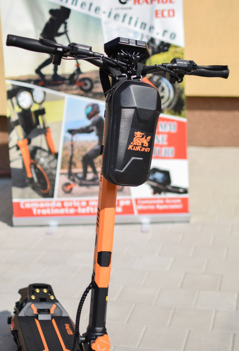 Trotineta Electrica KUGOO KIRIN G3 PRO pentru Teren Accidentat (Off-Road Electric Scooter) - Motor Dual 2x1200W, Autonomie de 80km, Viteză Până la 65km/h, Baterie 52V 23.2Ah [24]