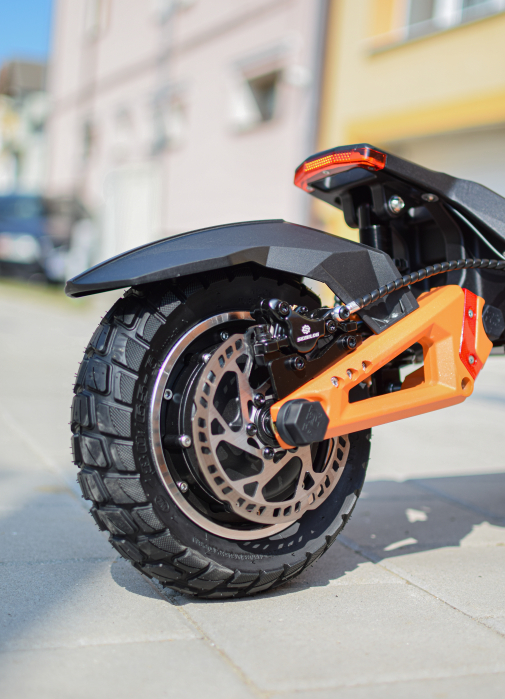 Trotineta Electrica KUGOO KIRIN G3 PRO pentru Teren Accidentat (Off-Road Electric Scooter) - Motor Dual 2x1200W, Autonomie de 80km, Viteză Până la 65km/h, Baterie 52V 23.2Ah [18]