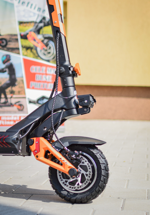 Trotineta Electrica KUGOO KIRIN G3 PRO pentru Teren Accidentat (Off-Road Electric Scooter) - Motor Dual 2x1200W, Autonomie de 80km, Viteză Până la 65km/h, Baterie 52V 23.2Ah [9]
