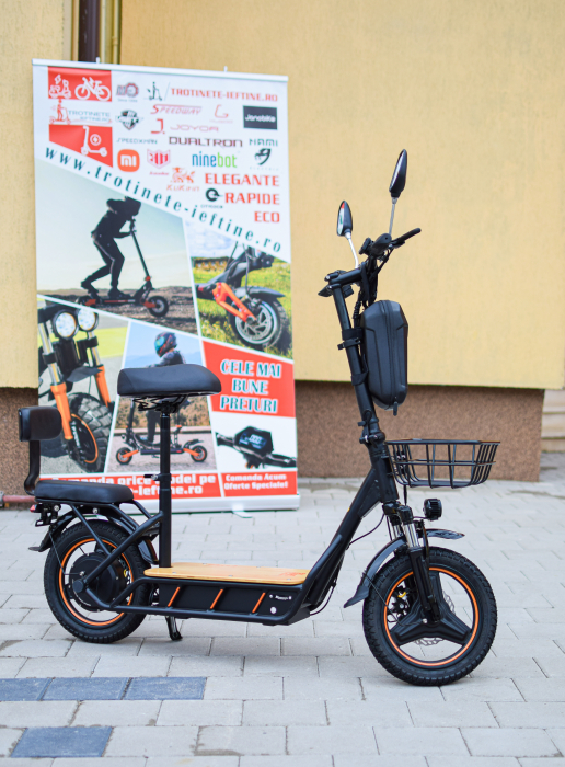 Trotinetă Electrică KuKirin C1 PRO 26Ah, 2025 • Autonomie 100 km • Viteză 45 km/h • 2 scaune [14]