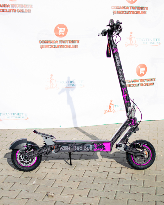 Trotineta Electrica KuKirin G2 (2026) PERSONALIZATA Competition Pink - Con Base [2]