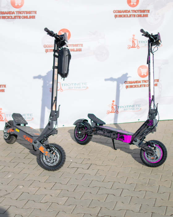 Trotineta Electrica KuKirin G2 (2026) PERSONALIZATA Competition Pink - Con Base [6]