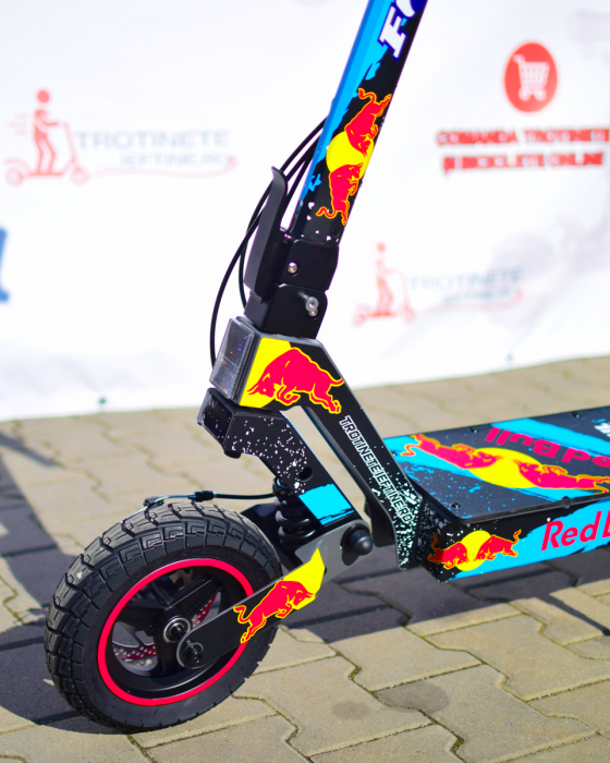 Trotineta Electrica KuKirin G2 (2026) PERSONALIZATA RedBull Fox [6]