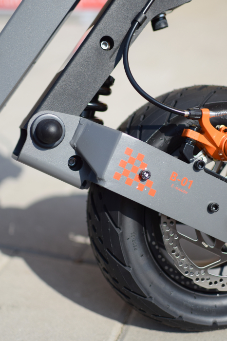 Trotinetă electrică Kukirin G4 motor 2000 W, viteză maximă 70 km/h, baterie cu litiu 60 V 20 Ah, anvelope de 11 inchi [17]
