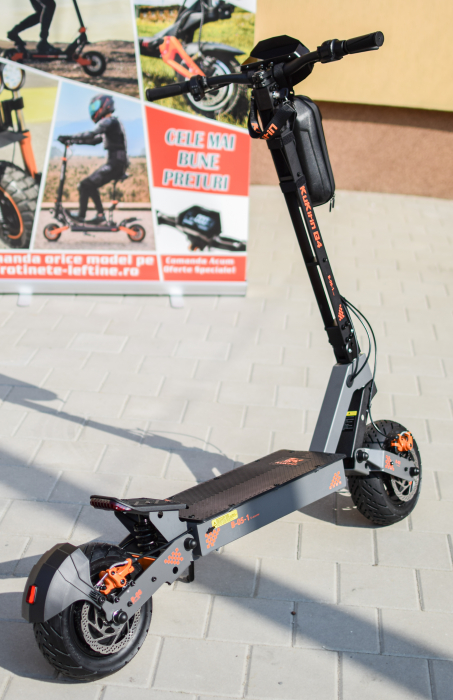Trotinetă electrică Kukirin G4 motor 2000 W, viteză maximă 70 km/h, baterie cu litiu 60 V 20 Ah, anvelope de 11 inchi [2]