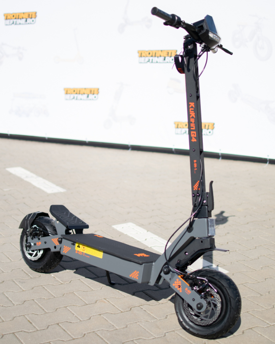 Trotinetă electrică Kukirin G4 motor 2000 W, viteză maximă 70 km/h, baterie cu litiu 60 V 20 Ah, anvelope de 11 inchi [21]