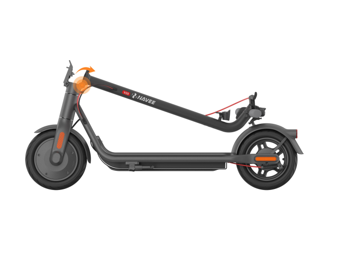 Trotineta electrica Navee V25 DGT 600W, autonomie 25 km, roti 10 inch [3]
