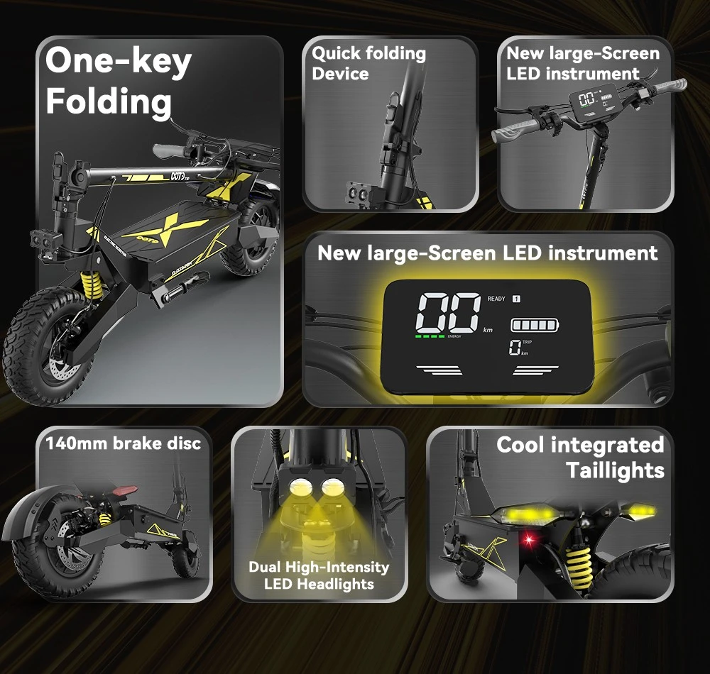 Trotinetă electrică OOTD T10 500W 48V 13Ah [23]