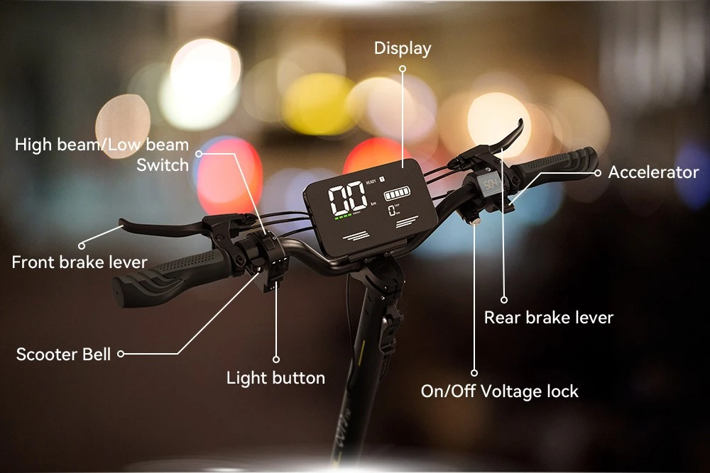 Trotinetă electrică OOTD T10 500W 48V 13Ah [8]