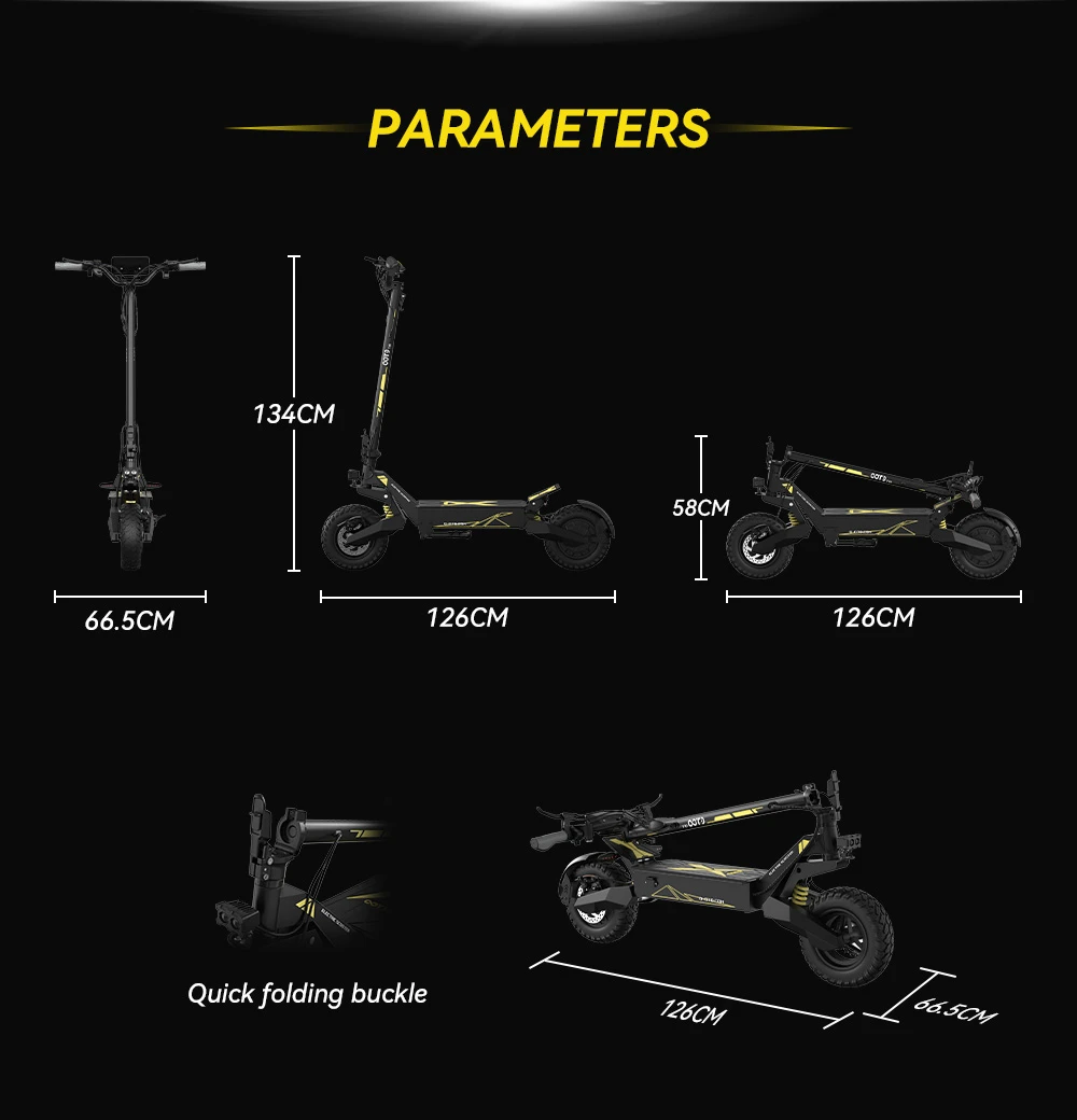 Trotinetă electrică OOTD T10 500W 48V 13Ah [13]