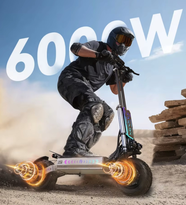 Trotineta Electrica APEFOX T90 4200W 60V 31.2Ah Dual Motor Off-Road [3]