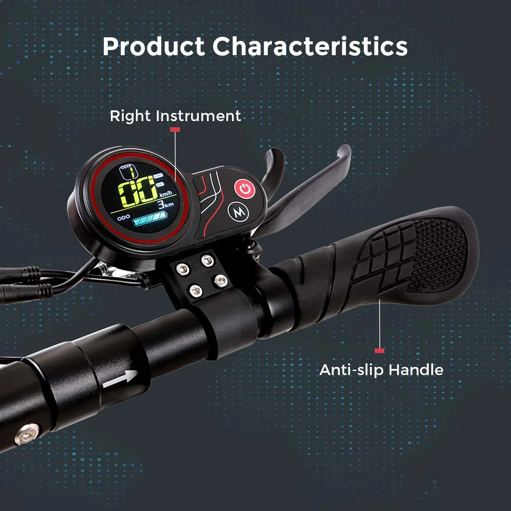 Trotineta Electrică SUNNIGOO N3MAX 800W 48V 13Ah Cu Șa și Roți 10 Inch Off-Road [8]