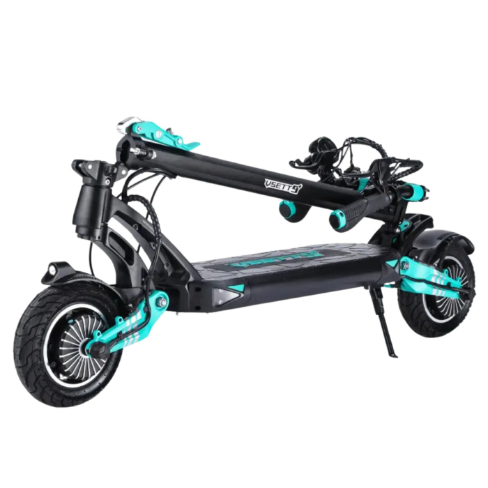 Trotineta electrica Vsett 9+ 48V 19.2Ah LG, 2 motoare 2x650W, 50 km/h, autonomie 70 km, baterie marita [5]