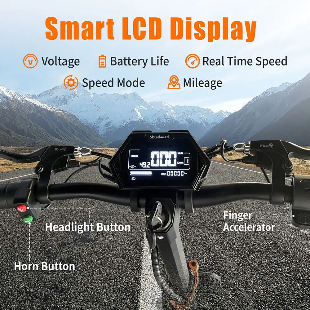 Trotineta Electrica TWOFISH V5 MAX 1000W 48V 18Ah Off-Road [12]