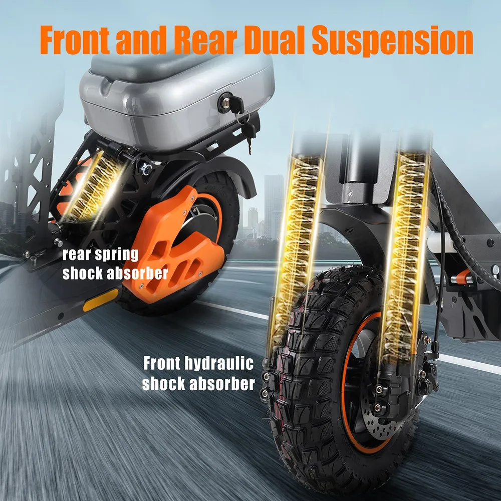 Trotineta Electrica TWOFISH V5 MAX 1000W 48V 18Ah Off-Road [7]