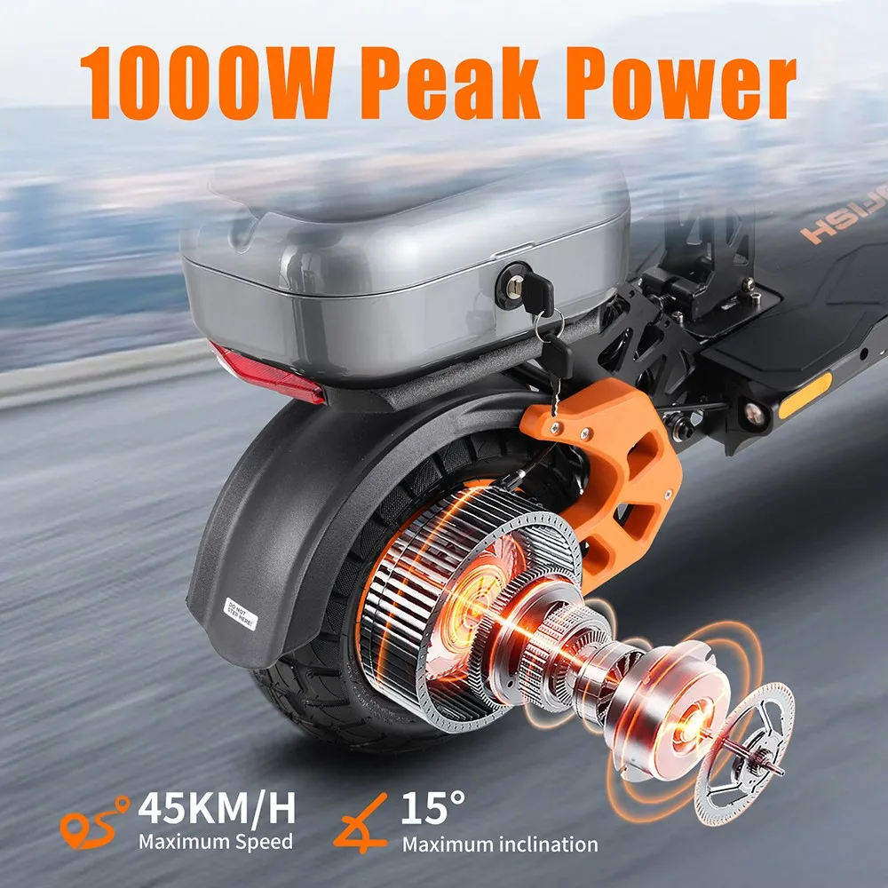 Trotineta Electrica TWOFISH V5 MAX 1000W 48V 18Ah Off-Road [8]