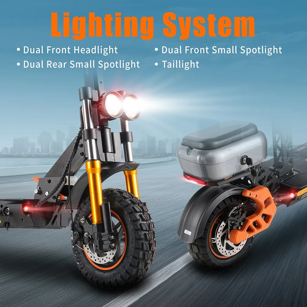 Trotineta Electrica TWOFISH V5 MAX 1000W 48V 18Ah Off-Road [10]