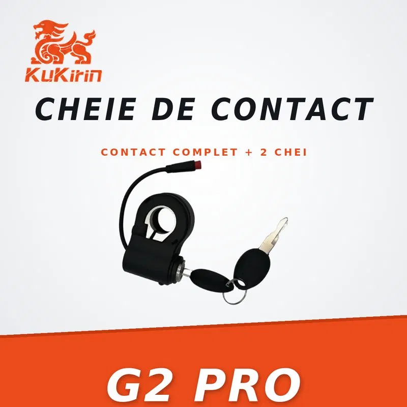 Acceleratoare & comenzi - Cheie de Contact KuKirin G2 Pro – Contact Complet cu 2 Chei Metalice