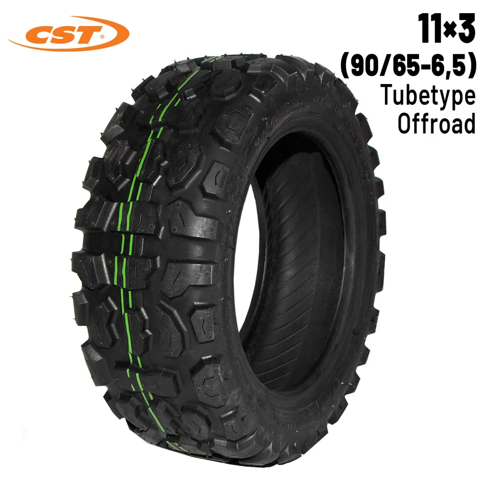 Anvelope - 11×3 Cauciuc Tubeless Off-Road  (90/65-6.5) [CST] Tubetype